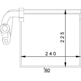 Verdampfer, Klimaanlage AE 145 000P
