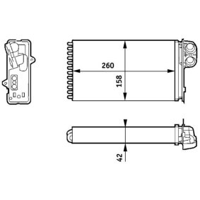 Verdampfer, Klimaanlage AE 6 000P