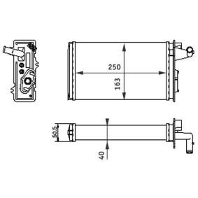 Osta Lämmityslaitteen kenno MAHLE ORIGINAL:llä AH 141 000S edullisesti hintaan 58,19 €