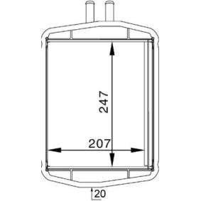 Osta Lämmityslaitteen kenno MAHLE ORIGINAL:llä AH 152 000S edullisesti hintaan 56,00 €
