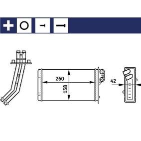 Köp Värmepaket av MAHLE ORIGINAL AH 156 000S till det låga priset 410,62 kr