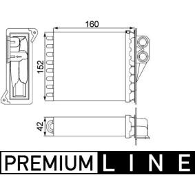 Osta Lämmityslaitteen kenno MAHLE ORIGINAL:llä AH 168 000P edullisesti hintaan 65,96 €