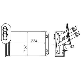 Osta Lämmityslaitteen kenno MAHLE ORIGINAL:llä AH 20 000S edullisesti hintaan 36,19 €