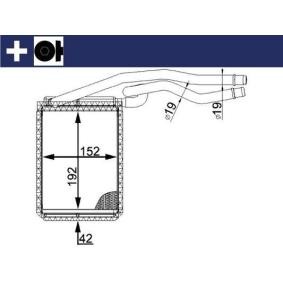 Osta Lämmityslaitteen kenno MAHLE ORIGINAL:llä AH 22 000S edullisesti hintaan 85,97 €