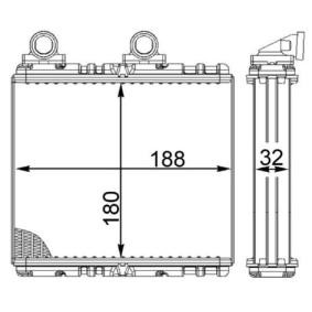 Köp Värmepaket av MAHLE ORIGINAL AH 222 000S till det låga priset 1119,03 kr