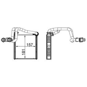 Osta Lämmityslaitteen kenno MAHLE ORIGINAL:llä AH 252 000S edullisesti hintaan 140,60 €