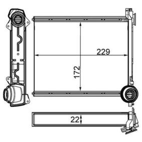 Köp Värmepaket av MAHLE ORIGINAL AH 264 000S till det låga priset 1171,81 kr
