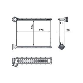Osta Lämmityslaitteen kenno MAHLE ORIGINAL:llä AH 272 000S edullisesti hintaan 63,97 €