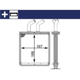 Osta Lämmityslaitteen kenno MAHLE ORIGINAL:llä AH 55 000S edullisesti hintaan 42,84 €