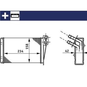 Osta Lämmityslaitteen kenno MAHLE ORIGINAL:llä AH 73 000S edullisesti hintaan 43,65 €