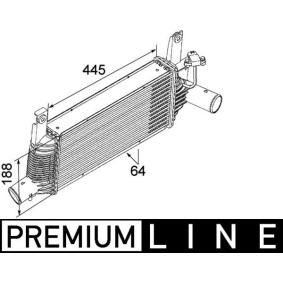 Kjøp Intercooler av MAHLE ORIGINAL CI 159 000P til den lave prisen 3337,82 NOK