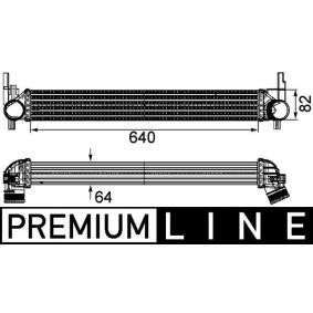 Achetez des Intercooler MAHLE ORIGINAL CI 165 000P à prix pour 147,83 €