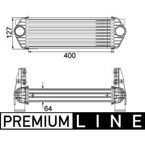 Kjøp Intercooler av MAHLE ORIGINAL CI 168 000P til den lave prisen 1695,93 NOK