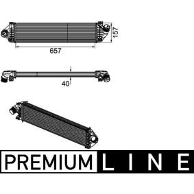 Kjøp Intercooler av MAHLE ORIGINAL CI 190 000P til den lave prisen 1142,02 NOK