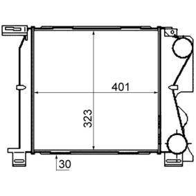 Ladeluftkühler von MAHLE ORIGINAL für VOYAGER IV (RG, RS) günstig online kaufen