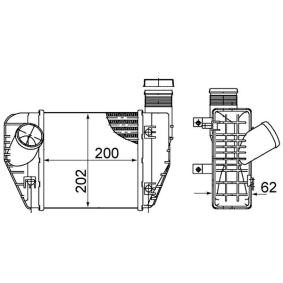 Acquista Intercooler da MAHLE ORIGINAL CI 423 000S a buon mercato per soli 120,32 €