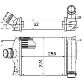 Köp Intercooler av MAHLE ORIGINAL CI 497 000S till det låga priset 1437,06 kr