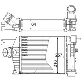 Köp Intercooler av MAHLE ORIGINAL CI 498 000S till det låga priset 1521,77 kr