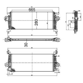 Kjøp Intercooler av MAHLE ORIGINAL CI 515 000S til den lave prisen 2075,30 NOK