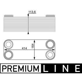 Ölkühler, Automatikgetriebe von MAHLE ORIGINAL CLC 14 000P