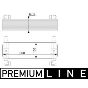 Ölkühler, Automatikgetriebe von MAHLE ORIGINAL CLC 15 000P