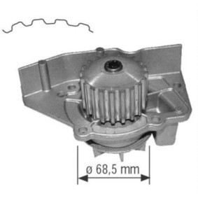 Köp Vattenpump av MAHLE ORIGINAL CP 143 000S till det låga priset 574,18 kr