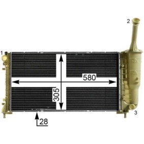 Kjøp Vannpumpe av MAHLE ORIGINAL CP 472 000S til den lave prisen 2855,12 NOK