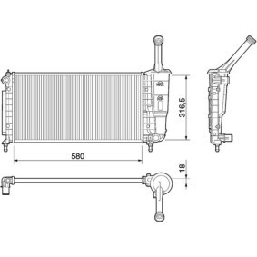 Køb Vandpumpe af MAHLE ORIGINAL CP 95 000S til den lave pris 293,89 DKK