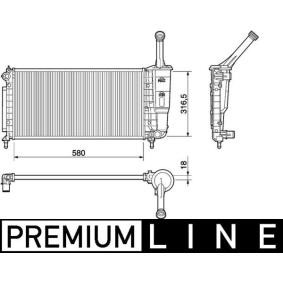 Köp Kylare av MAHLE ORIGINAL CR 1104 000P till det låga priset 2096,93 kr