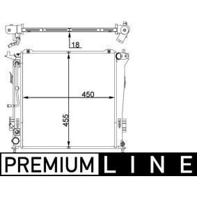 Achetez des Radiateur du moteur MAHLE ORIGINAL CR 1404 000P à prix pour 161,37 €