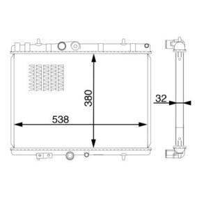 Achetez des Radiateur de chez MAHLE ORIGINAL en ligne pour E-Ulysse Minibus à prix modérés