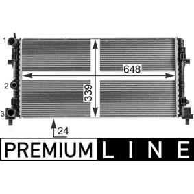 Achetez des Radiateur du moteur MAHLE ORIGINAL CR 2082 000P à prix pour 115,39 €