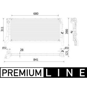 Achetez des Radiateur du moteur MAHLE ORIGINAL CR 2310 000P à prix pour 236,93 €