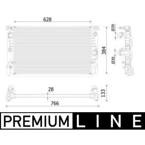 Achetez des Radiateur du moteur MAHLE ORIGINAL CR 2325 000P à prix pour 278,49 €