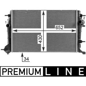 Achetez des Radiateur du moteur MAHLE ORIGINAL CR 25 000P à prix pour 238,81 €