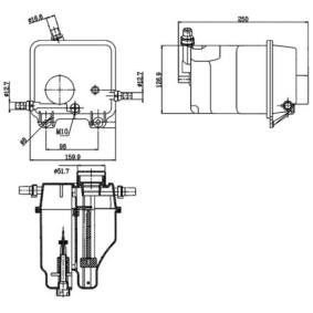 Osta Nestesäiliö, jäähdytysneste MAHLE ORIGINAL:llä CRT 125 000S edullisesti hintaan 58,93 €