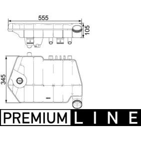 Comprar Depósito compensación, refrigerante de MAHLE ORIGINAL CRT 66 000P a bajo precio de 251,85 €