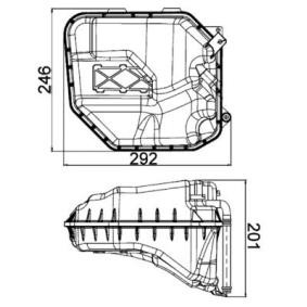 Köp Expansionskärl av MAHLE ORIGINAL CRT 9 000S till det låga priset 905,91 kr