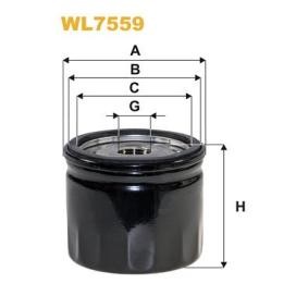 Köp Oljefilter av WIX FILTERS WL7559 till det låga priset 111,50 kr