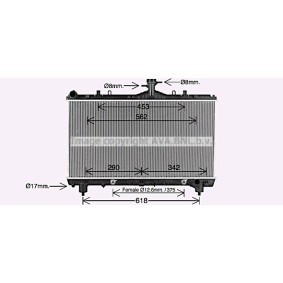 Achetez des Radiateur du moteur PRASCO CT2073 à prix pour 271,17 €