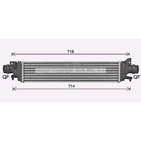 Kjøp Intercooler av PRASCO CT4074 til den lave prisen 1436,73 NOK