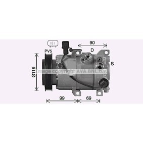 Acquista Compressore aria condizionata da PRASCO HYK487 a buon mercato per soli 788,20 €