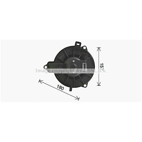 Achetez des Moteur électrique, pulseur d'air d'habitacle PRASCO IV8502 à prix pour 162,63 €