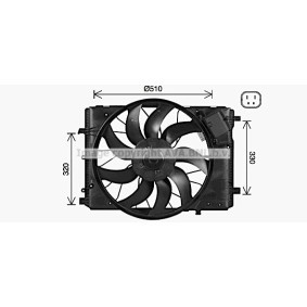 Kühlerlüfter MS7735 von PRASCO günstig für 641,36 € online kaufen