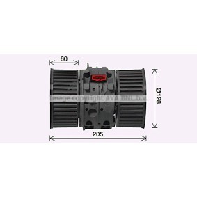 Achetez des Moteur électrique, pulseur d'air d'habitacle PRASCO RT8654 à prix pour 187,89 €