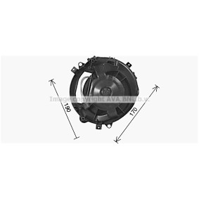 Achetez des Moteur électrique, pulseur d'air d'habitacle PRASCO VN8423 à prix pour 214,02 €