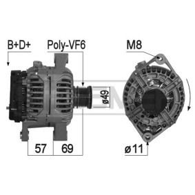 Lichtmaschine von MESSMER 209046A