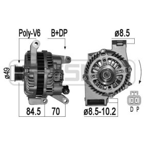 Lichtmaschine von MESSMER 209358A