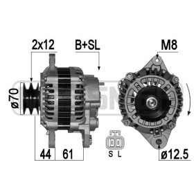 Lichtmaschine von MESSMER 209365A