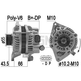 Lichtmaschine von MESSMER 209405A